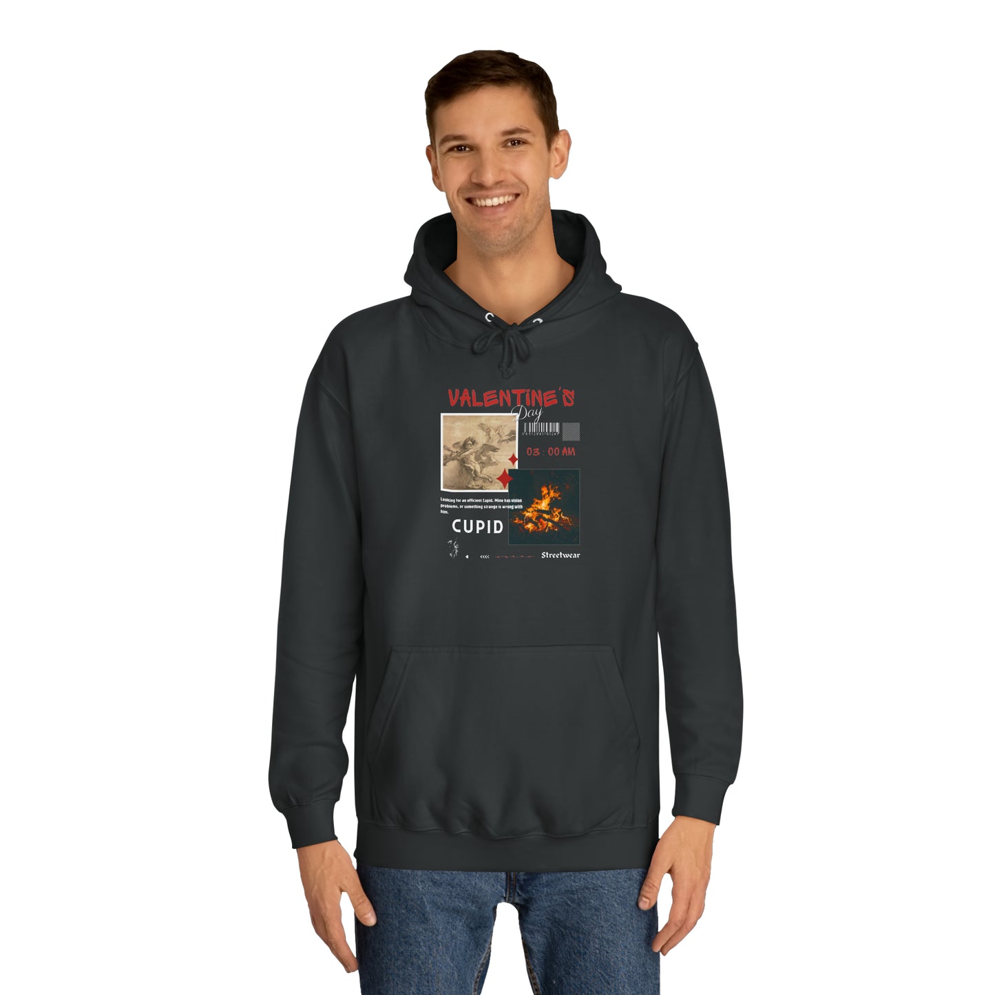 Unisex College Hoodie - Muy blue