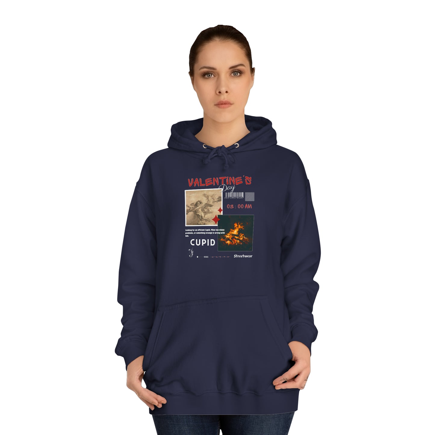 Unisex College Hoodie - Muy blue