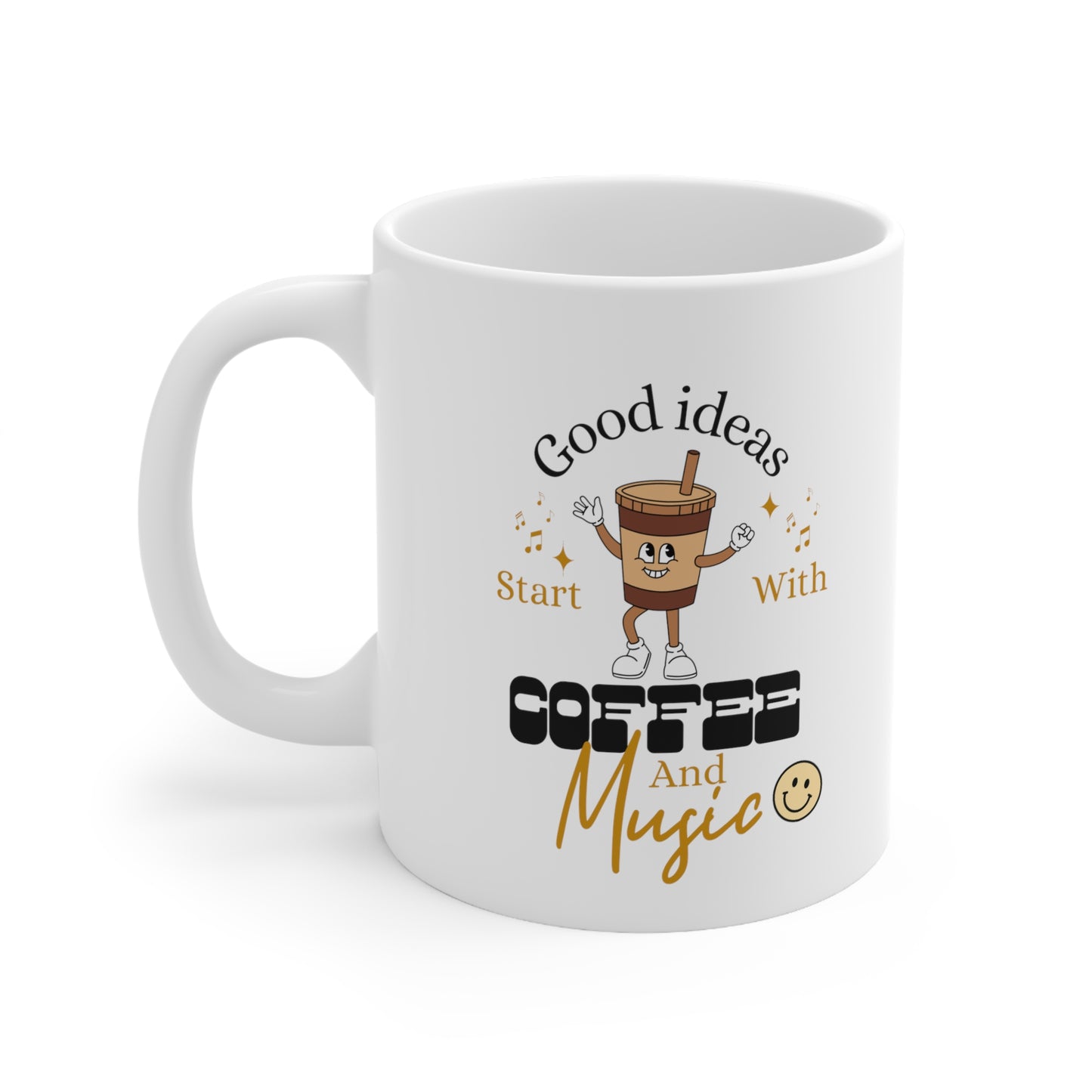 Ceramic Mug 11oz - Muy blue