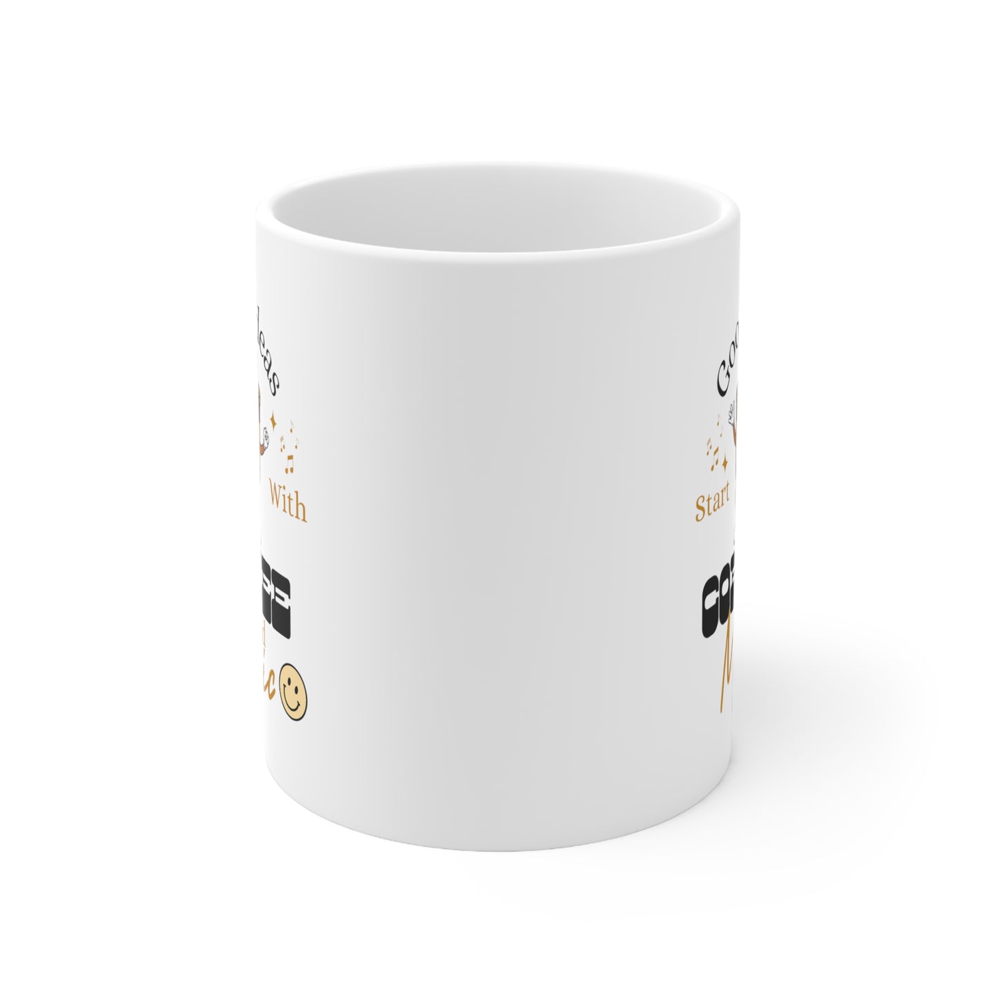 Ceramic Mug 11oz - Muy blue
