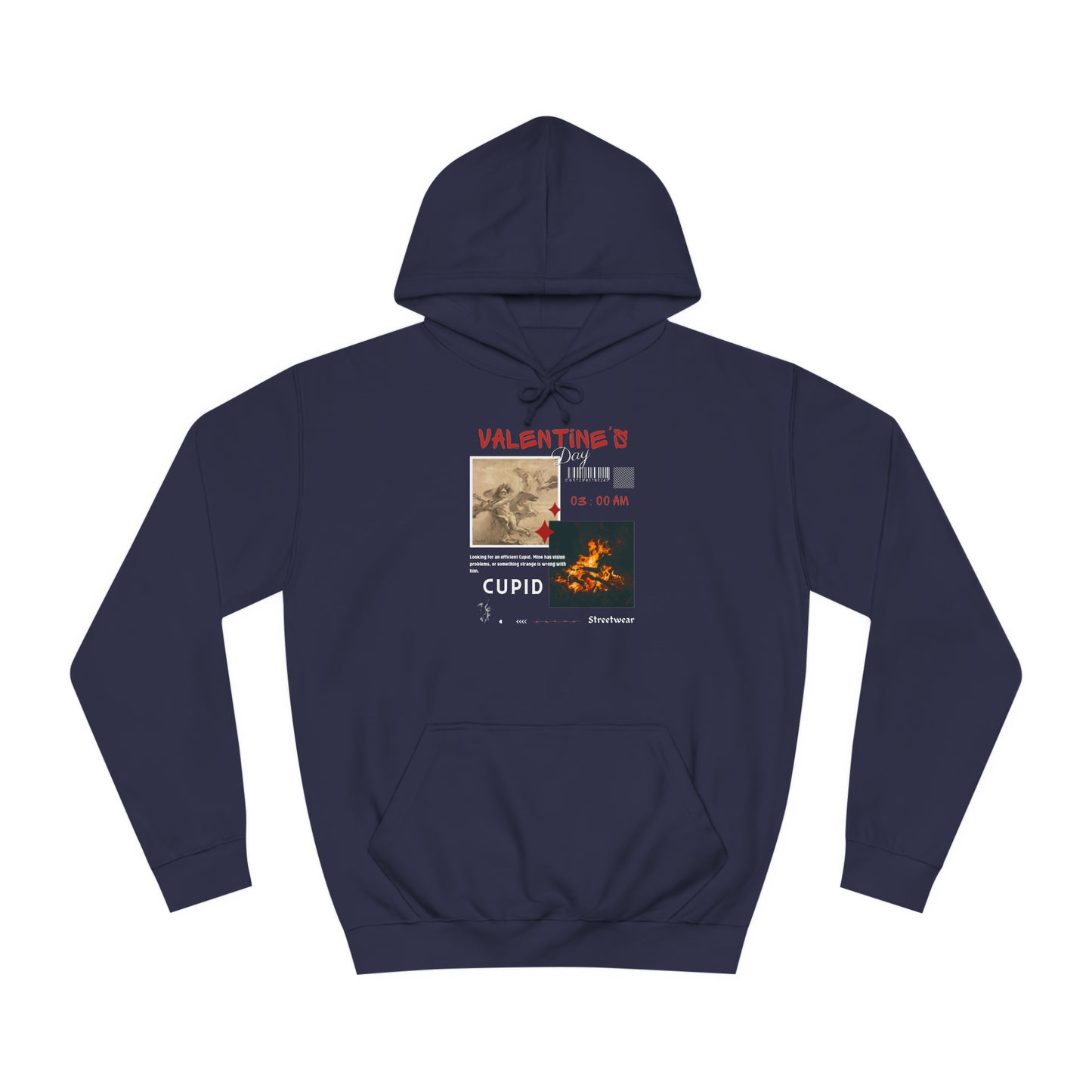 Unisex College Hoodie - Muy blue