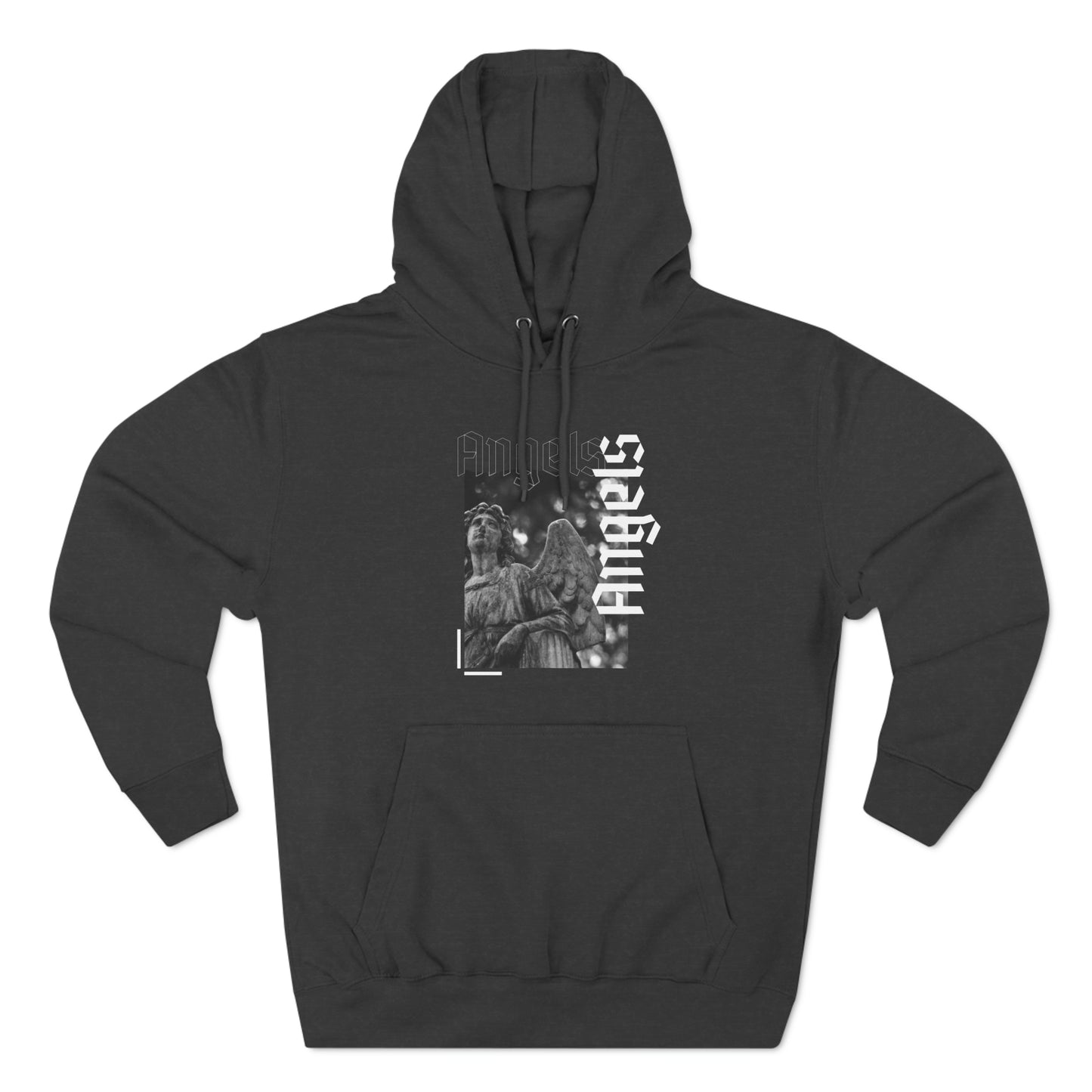 Three-Panel Fleece Hoodie - Muy blue