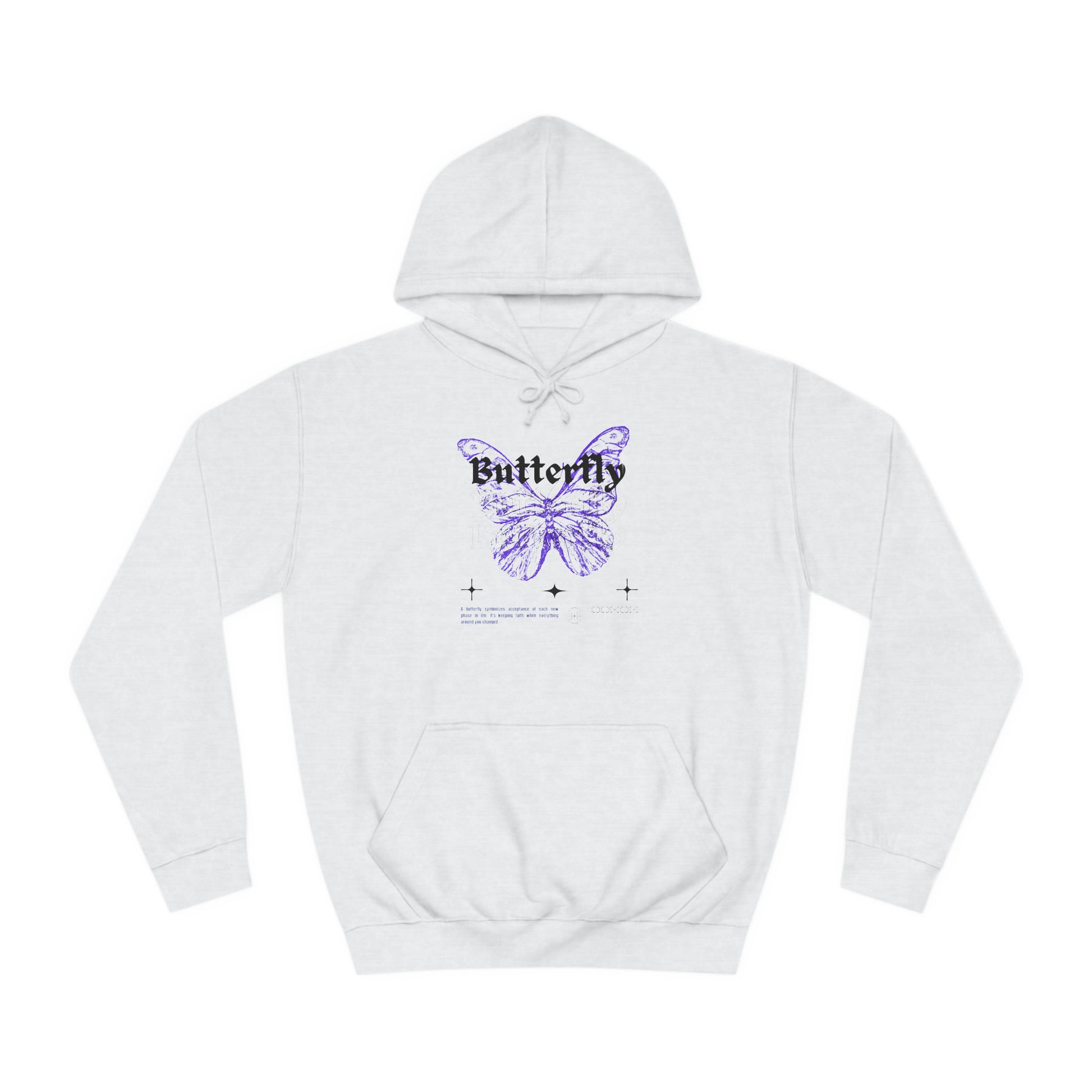 Unisex College Hoodie - Muy blue