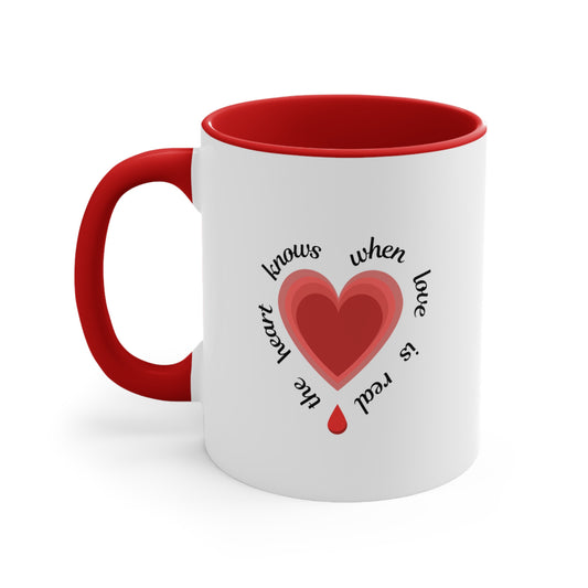 Accent Coffee Mug, 11oz - Muy blue