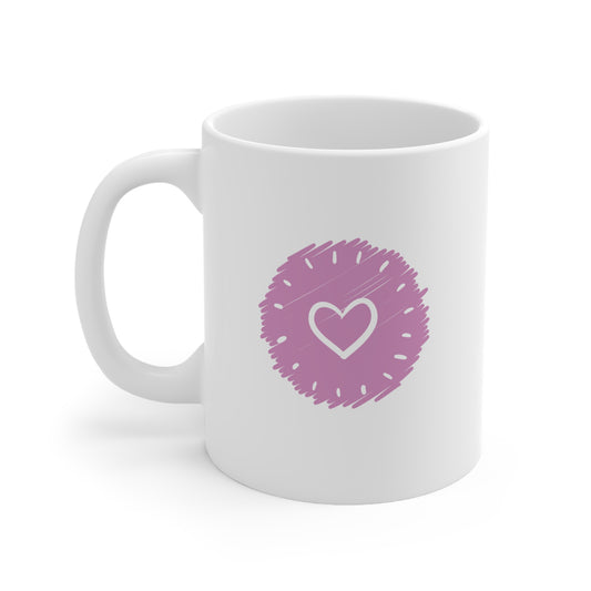 Ceramic Mug 11oz - Muy blue