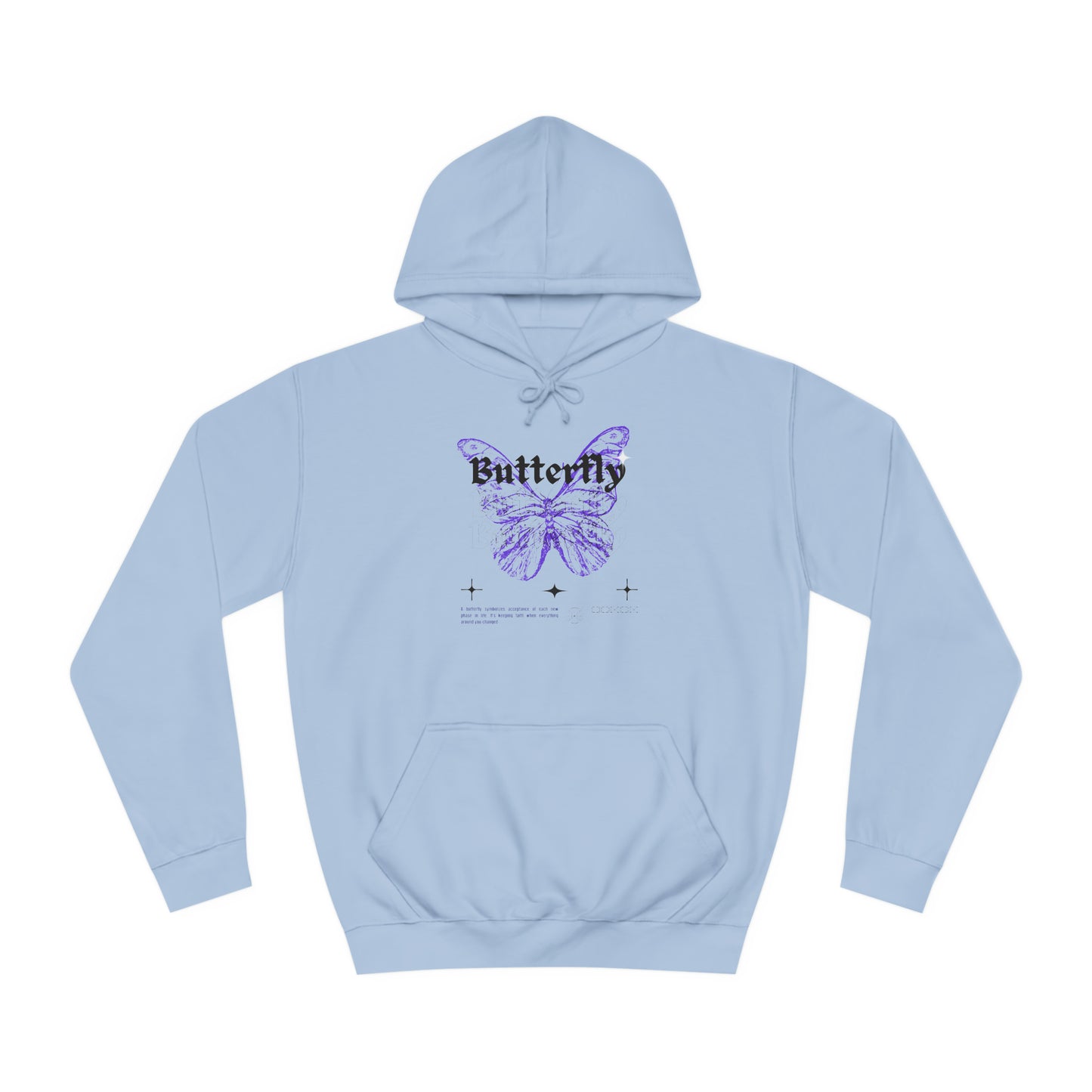 Unisex College Hoodie - Muy blue