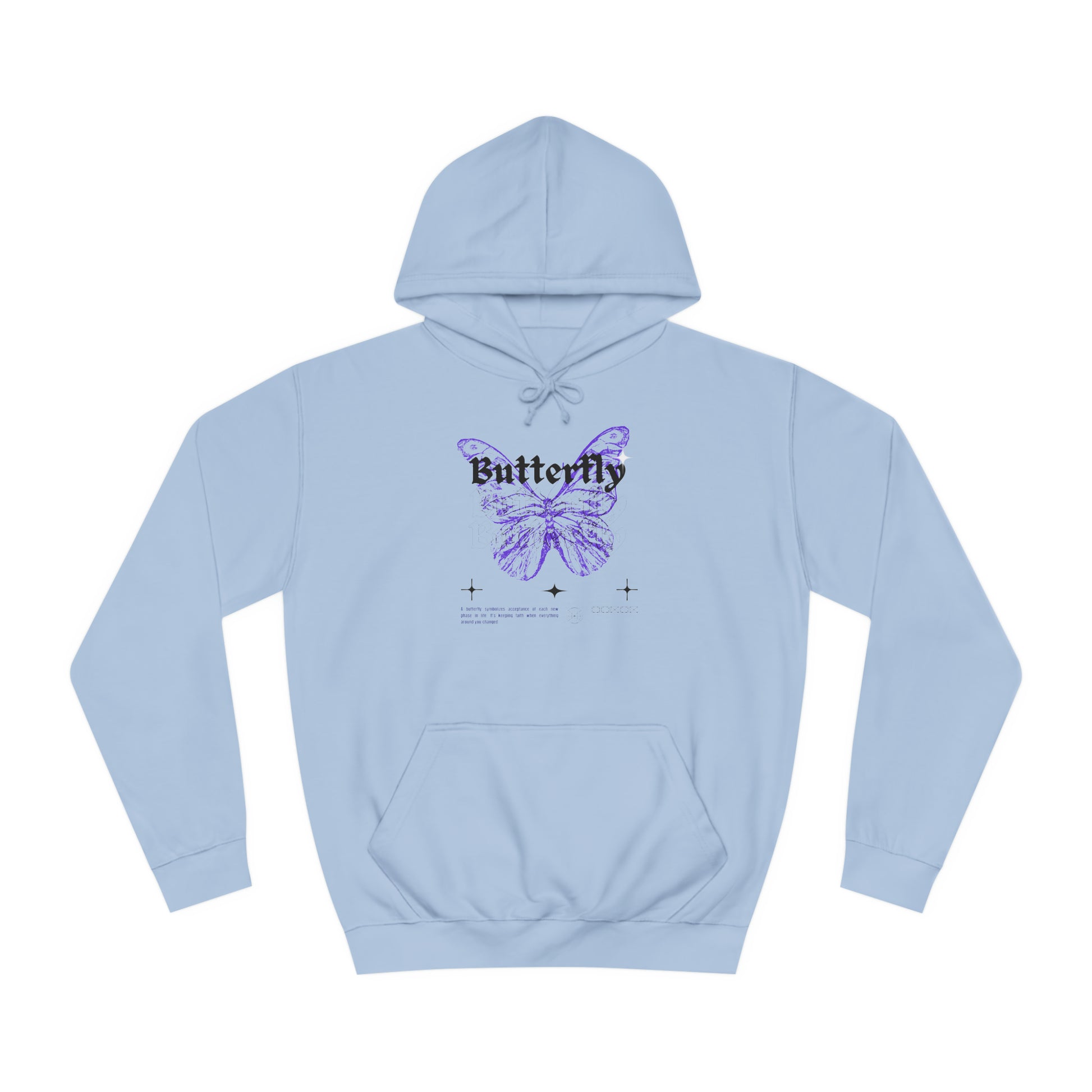 Unisex College Hoodie - Muy blue