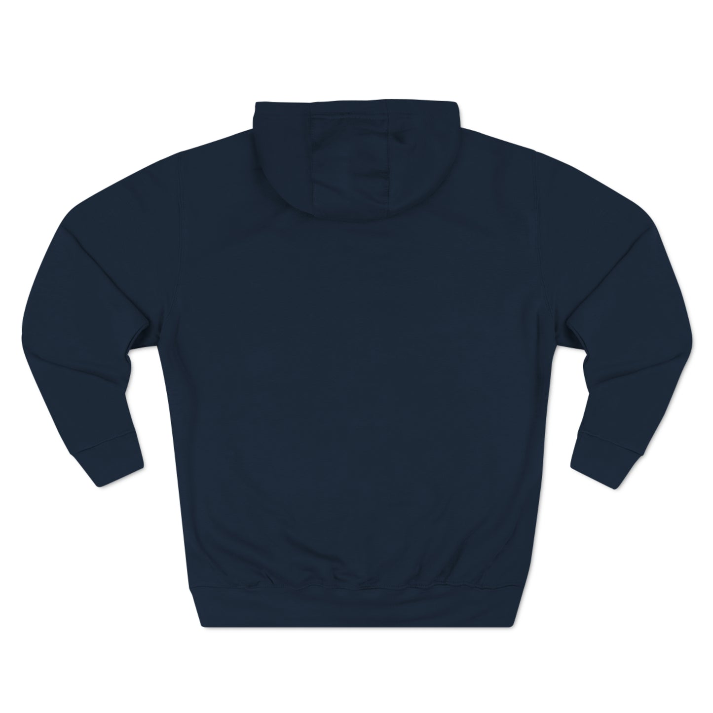 Three-Panel Fleece Hoodie - Muy blue