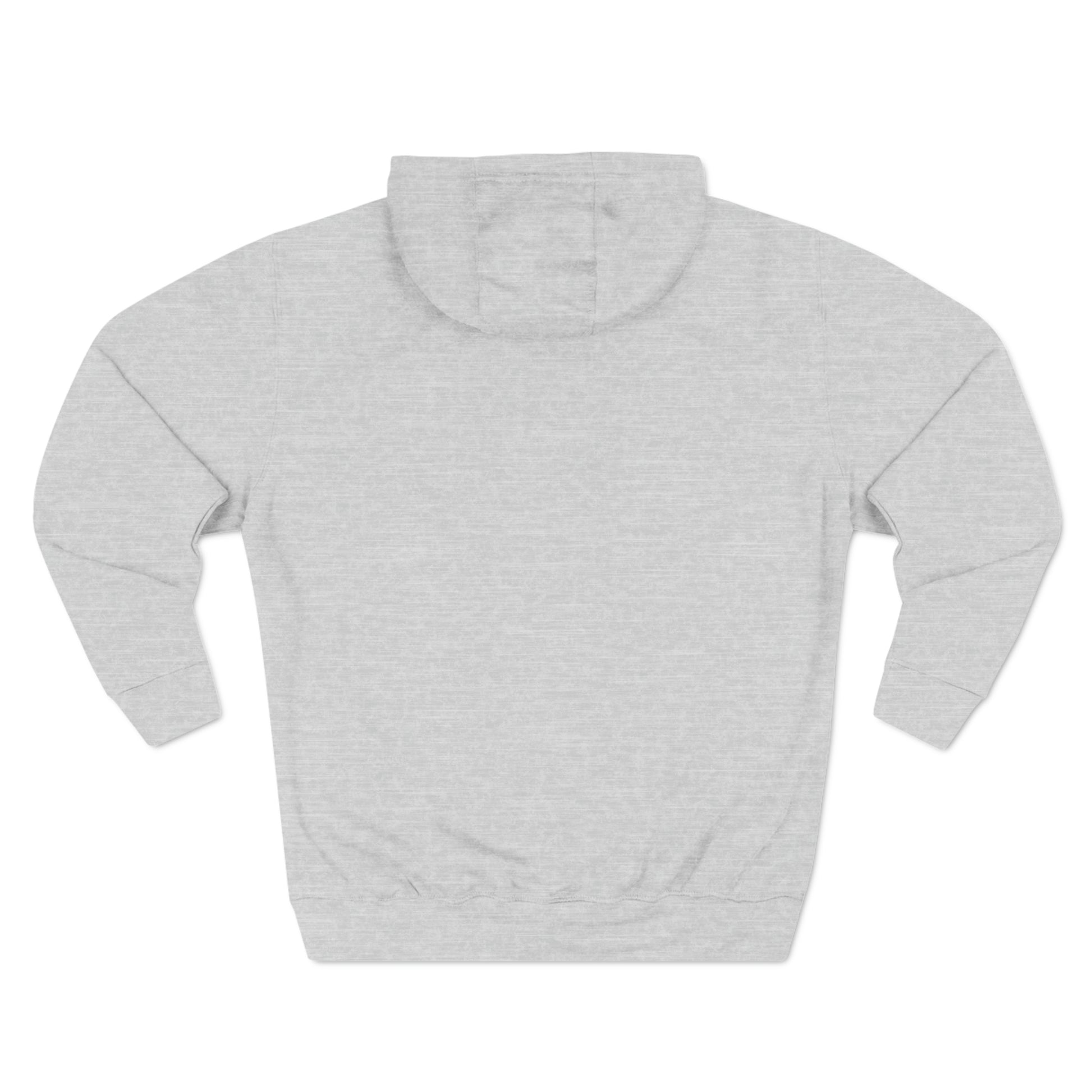 Three-Panel Fleece Hoodie - Muy blue