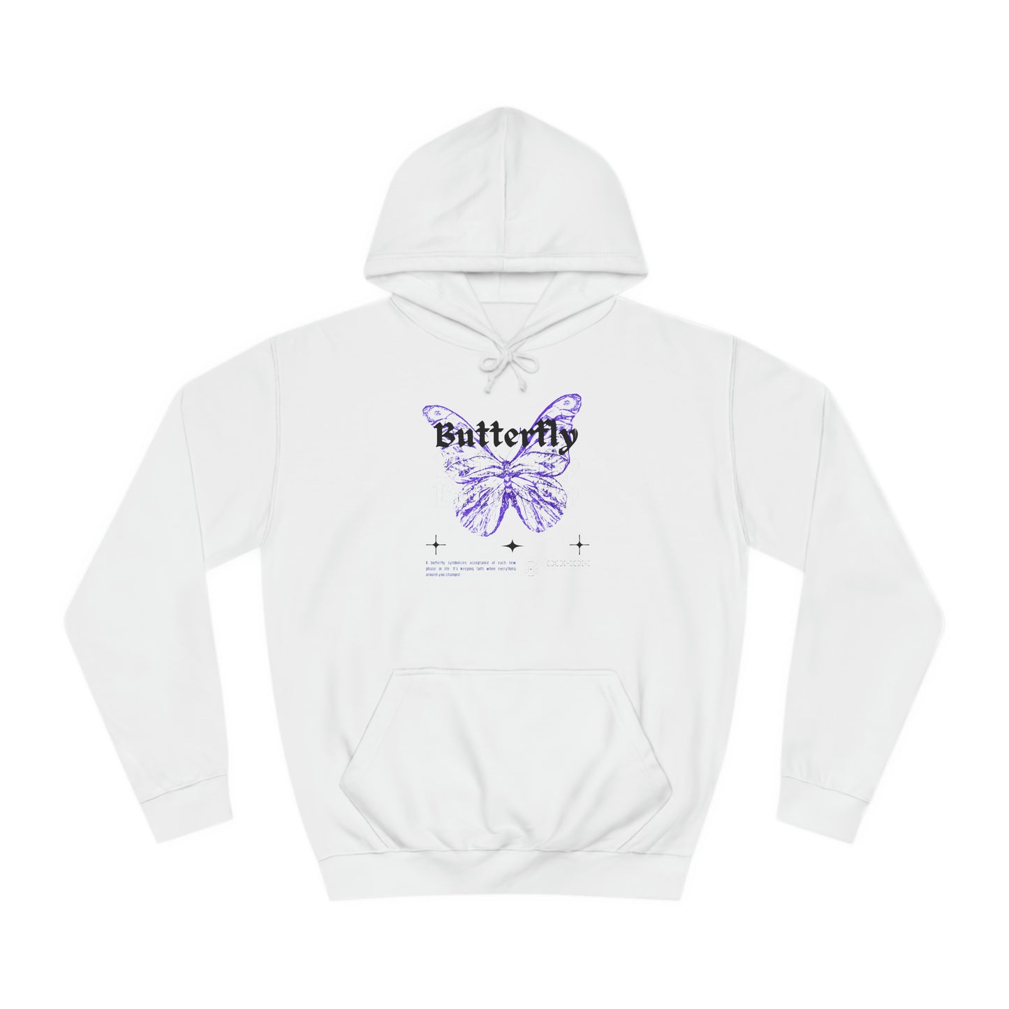 Unisex College Hoodie - Muy blue