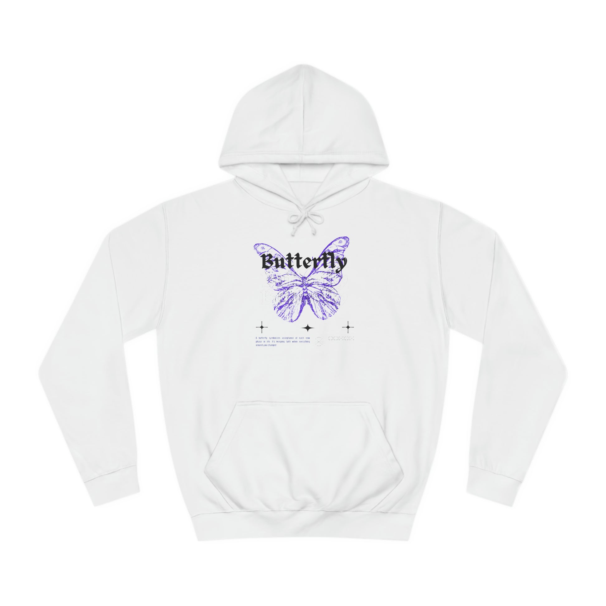Unisex College Hoodie - Muy blue