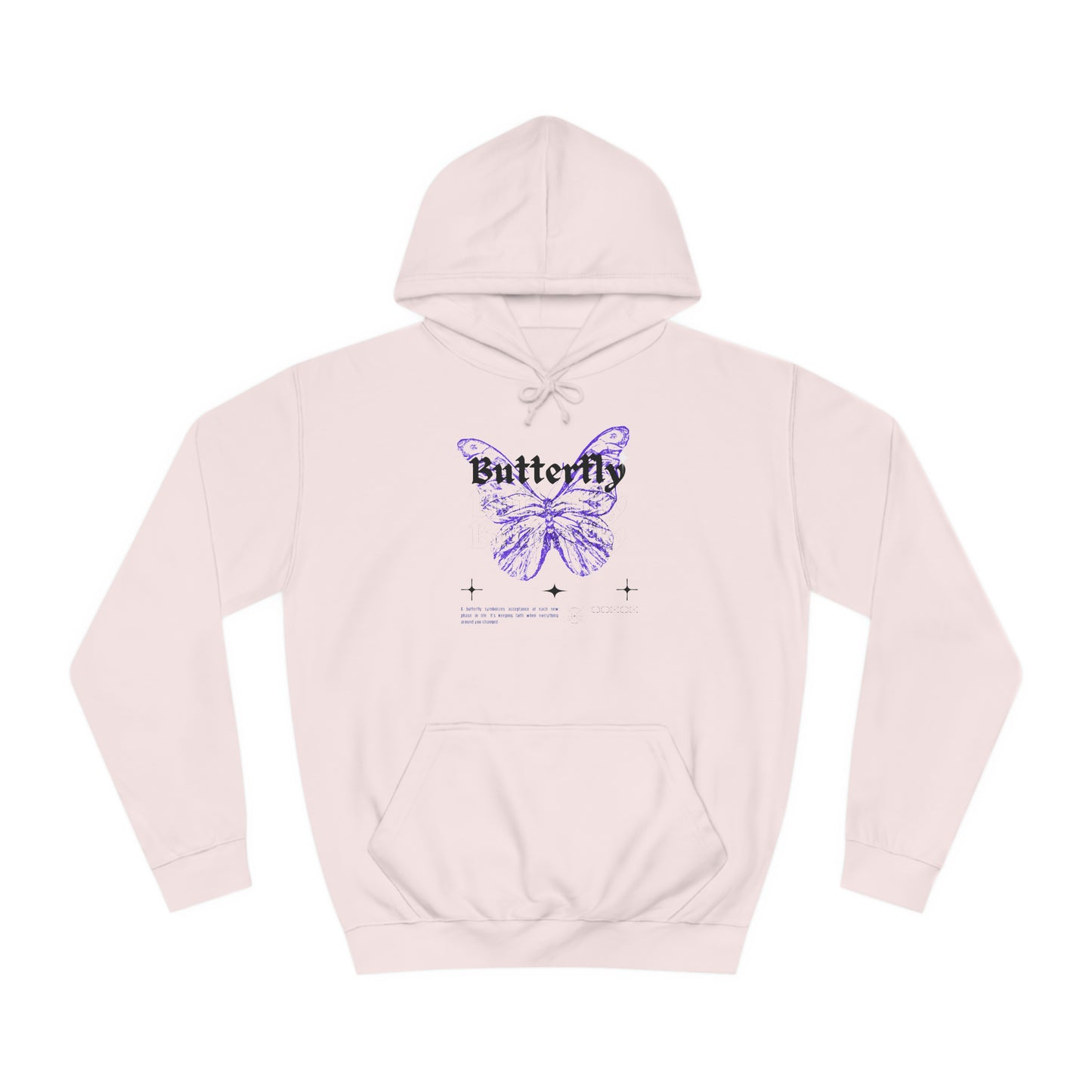 Unisex College Hoodie - Muy blue